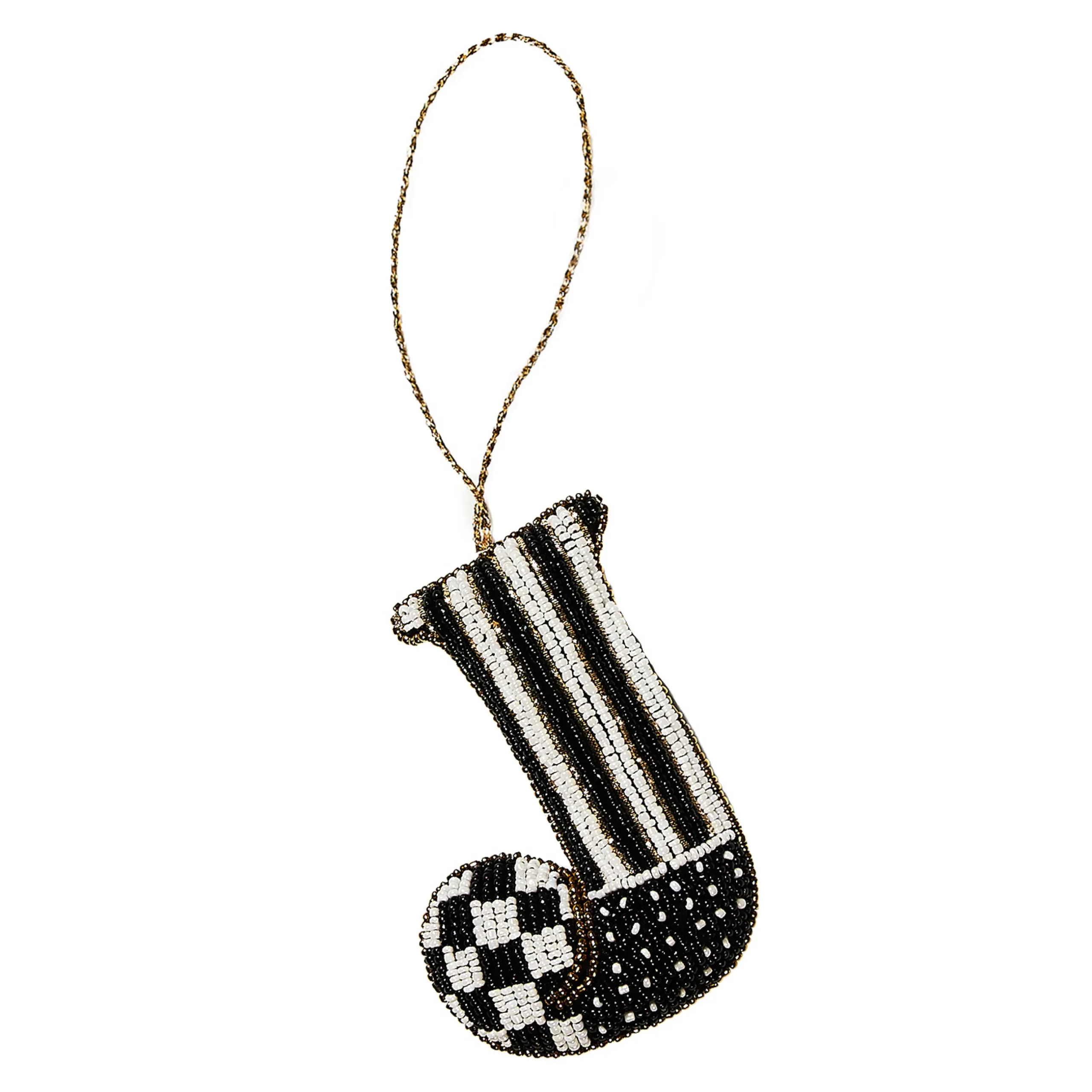 Holiday|MacKenzie-Childs Monogram Beaded J Ornament