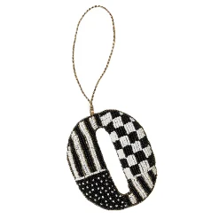 Holiday|MacKenzie-Childs Monogram Beaded O Ornament