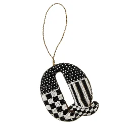 Holiday|MacKenzie-Childs Monogram Beaded Q Ornament