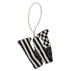 Holiday|MacKenzie-Childs Monogram Beaded W Ornament