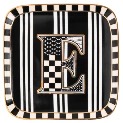 Dinnerware & Flatware|MacKenzie-Childs Monogram Dish - E