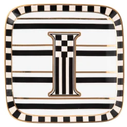 Dinnerware & Flatware|MacKenzie-Childs Monogram Dish - I