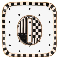 Dinnerware & Flatware|MacKenzie-Childs Monogram Dish - O