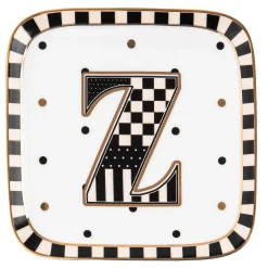 Dinnerware & Flatware|MacKenzie-Childs Monogram Dish - Z