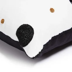 Pillows, Throws, & Cushions|MacKenzie-Childs Monogram F Beaded Throw Pillow