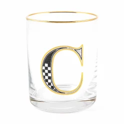 Holiday|Drinkware|MacKenzie-Childs Monogram Tumbler - C