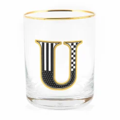Holiday|Drinkware|MacKenzie-Childs Monogram Tumbler - U