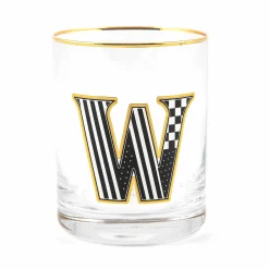 Holiday|Drinkware|MacKenzie-Childs Monogram Tumbler - W
