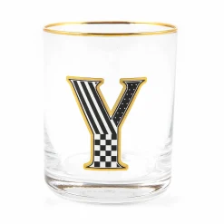 Holiday|Drinkware|MacKenzie-Childs Monogram Tumbler - Y
