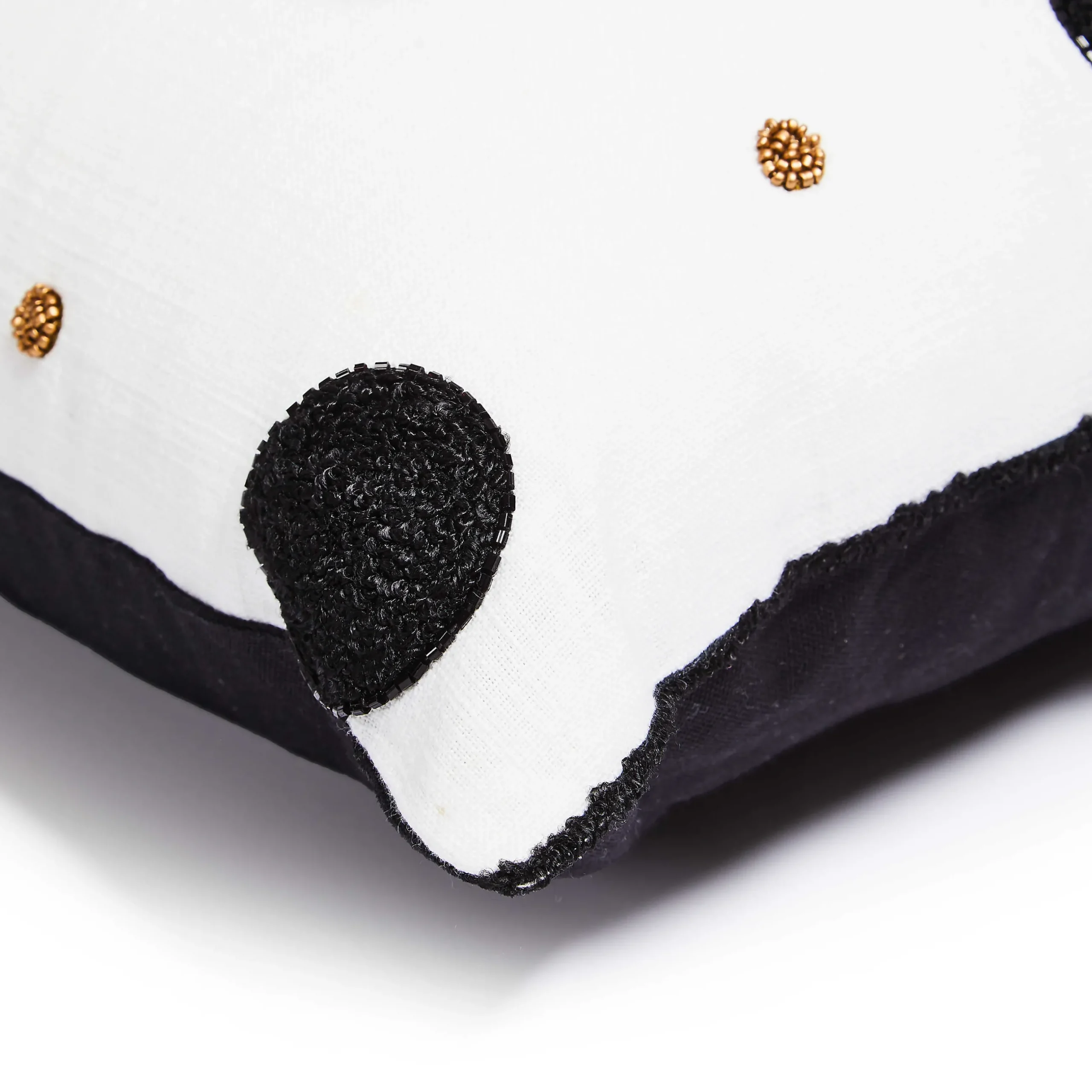 Pillows, Throws, & Cushions|MacKenzie-Childs Monogram X Beaded Throw Pillow
