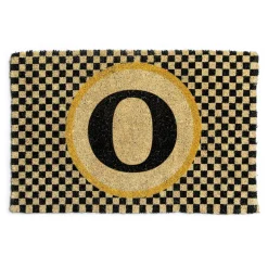 Outdoor|Rugs|MacKenzie-Childs Monogrammed O Entrance Mat