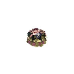 Living Room|MacKenzie-Childs Moonlight Garden Footstool