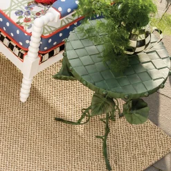 Outdoor|MacKenzie-Childs Morning Glory Accent Table