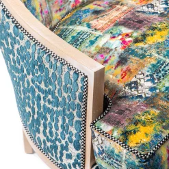 Living Room|MacKenzie-Childs Mosaic Chair