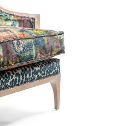 Living Room|MacKenzie-Childs Mosaic Chair
