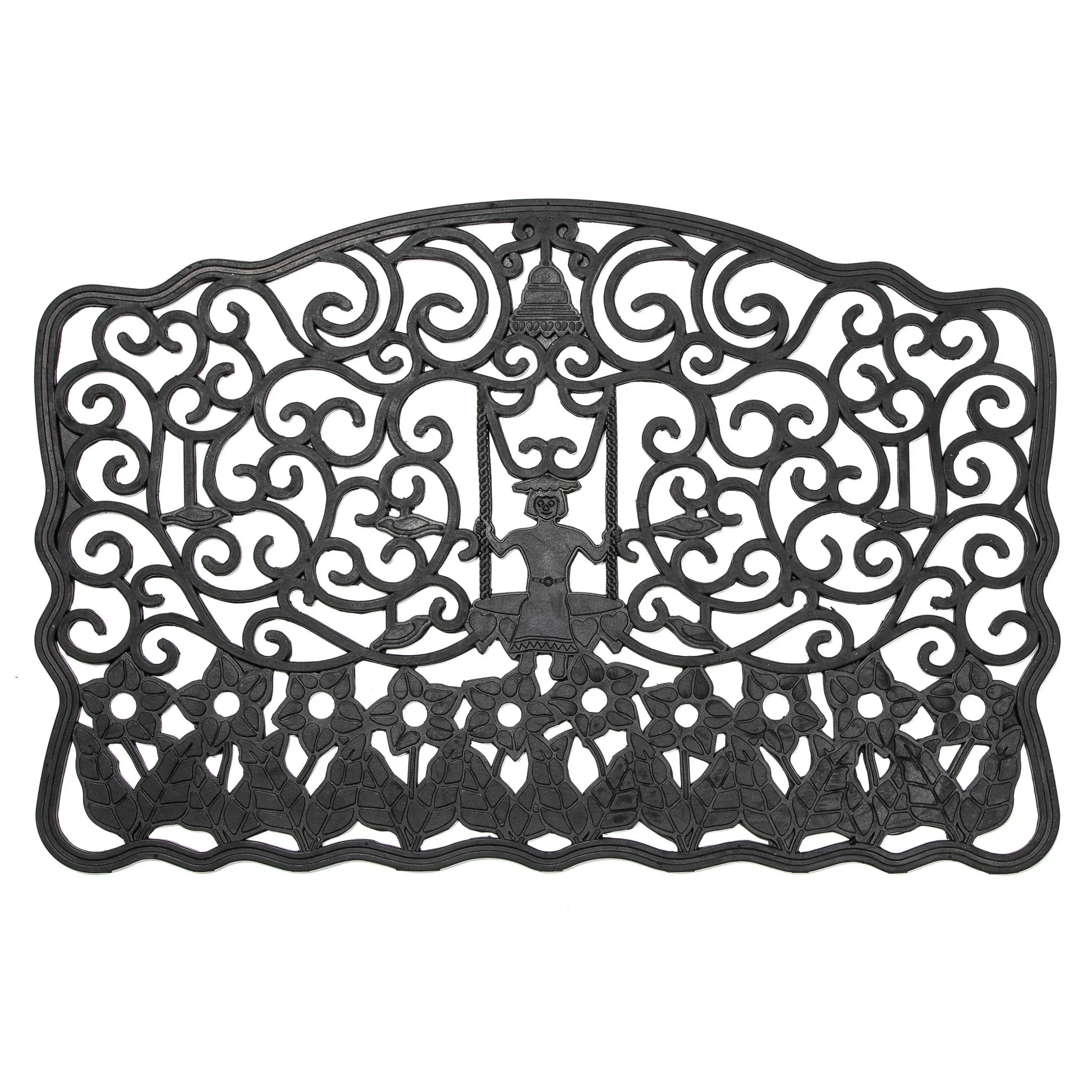 Outdoor|Rugs|MacKenzie-Childs Mrs. Powers Rubber Door Mat