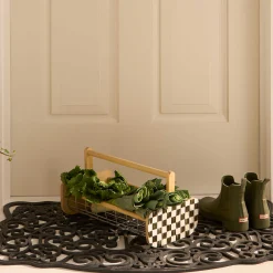 Outdoor|Rugs|MacKenzie-Childs Mrs. Powers Rubber Door Mat