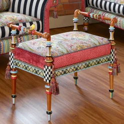 Entryway Furniture|Living Room|MacKenzie-Childs Musette 2' Bench