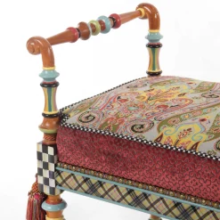 Entryway Furniture|Living Room|MacKenzie-Childs Musette 2' Bench