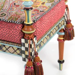 Entryway Furniture|Living Room|MacKenzie-Childs Musette 4' Bench
