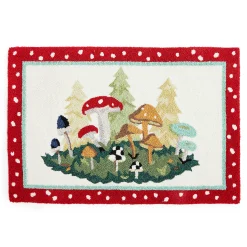 Rugs|MacKenzie-Childs Mushroom 2' x 3' Rug