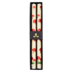 Candles & Fragrances|Fall Entertaining|MacKenzie-Childs Mushroom Dinner Candles, Set of 2