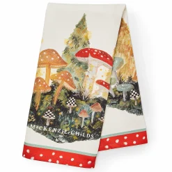The Fall Shop|Kitchen & Table Linens|MacKenzie-Childs Mushroom Dish Towel