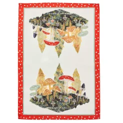 The Fall Shop|Kitchen & Table Linens|MacKenzie-Childs Mushroom Dish Towel
