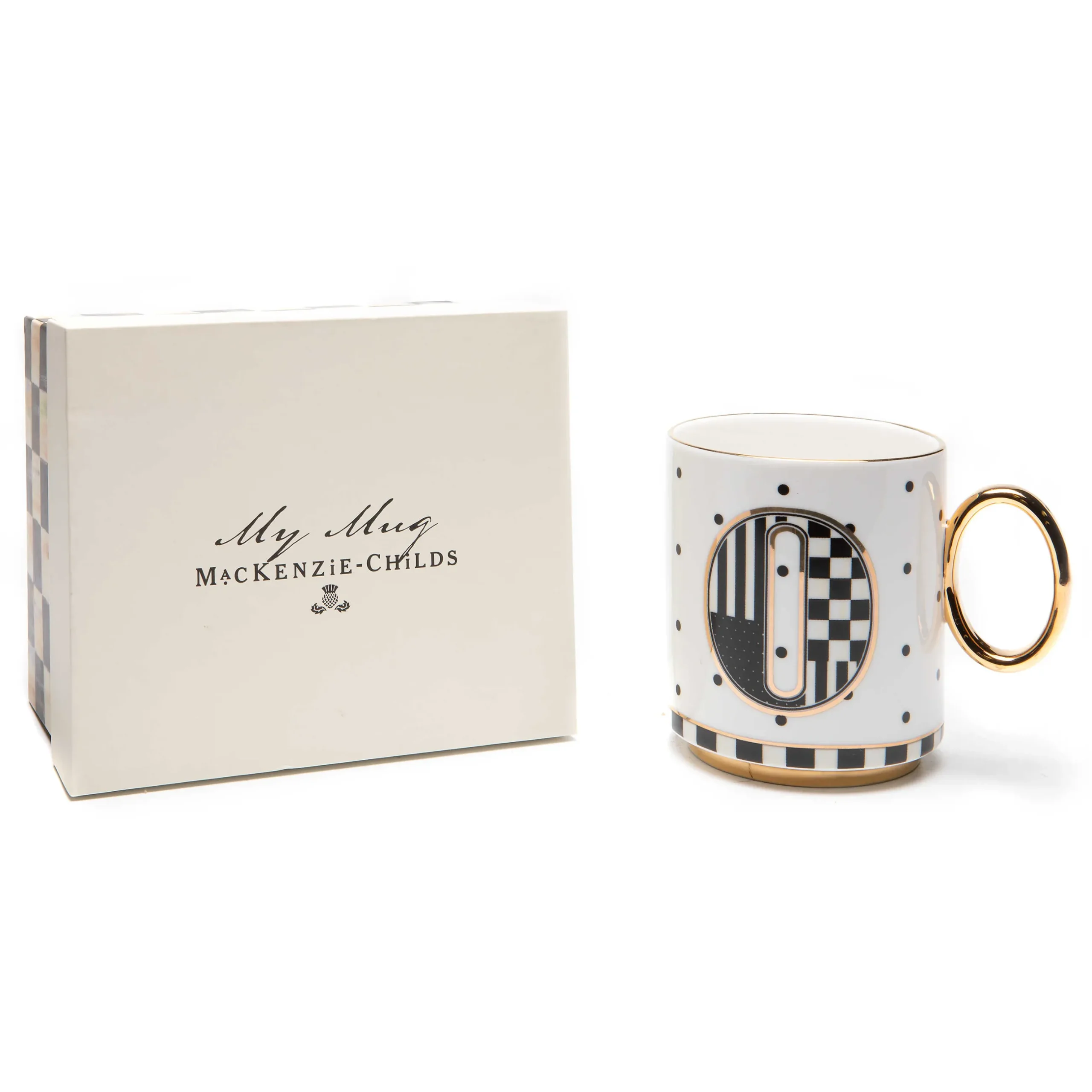 Drinkware|Dinnerware & Flatware|MacKenzie-Childs My Mug - O