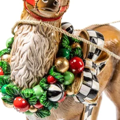 Holiday|Room Accents|MacKenzie-Childs Night Before Christmas Santa Sleigh
