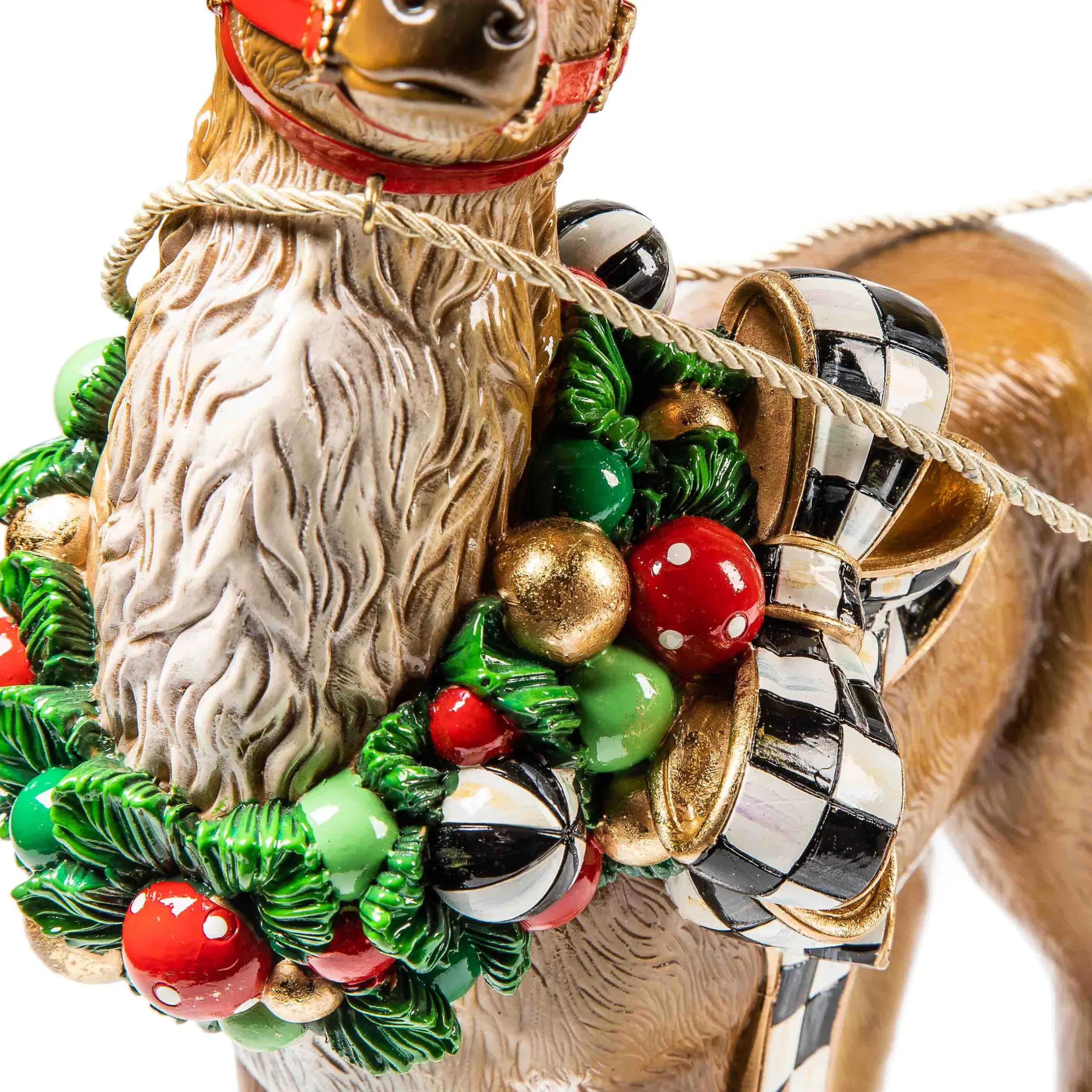 Holiday|Room Accents|MacKenzie-Childs Night Before Christmas Santa Sleigh