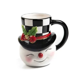 Holiday|Drinkware|MacKenzie-Childs Nostalgia Snowman Mug