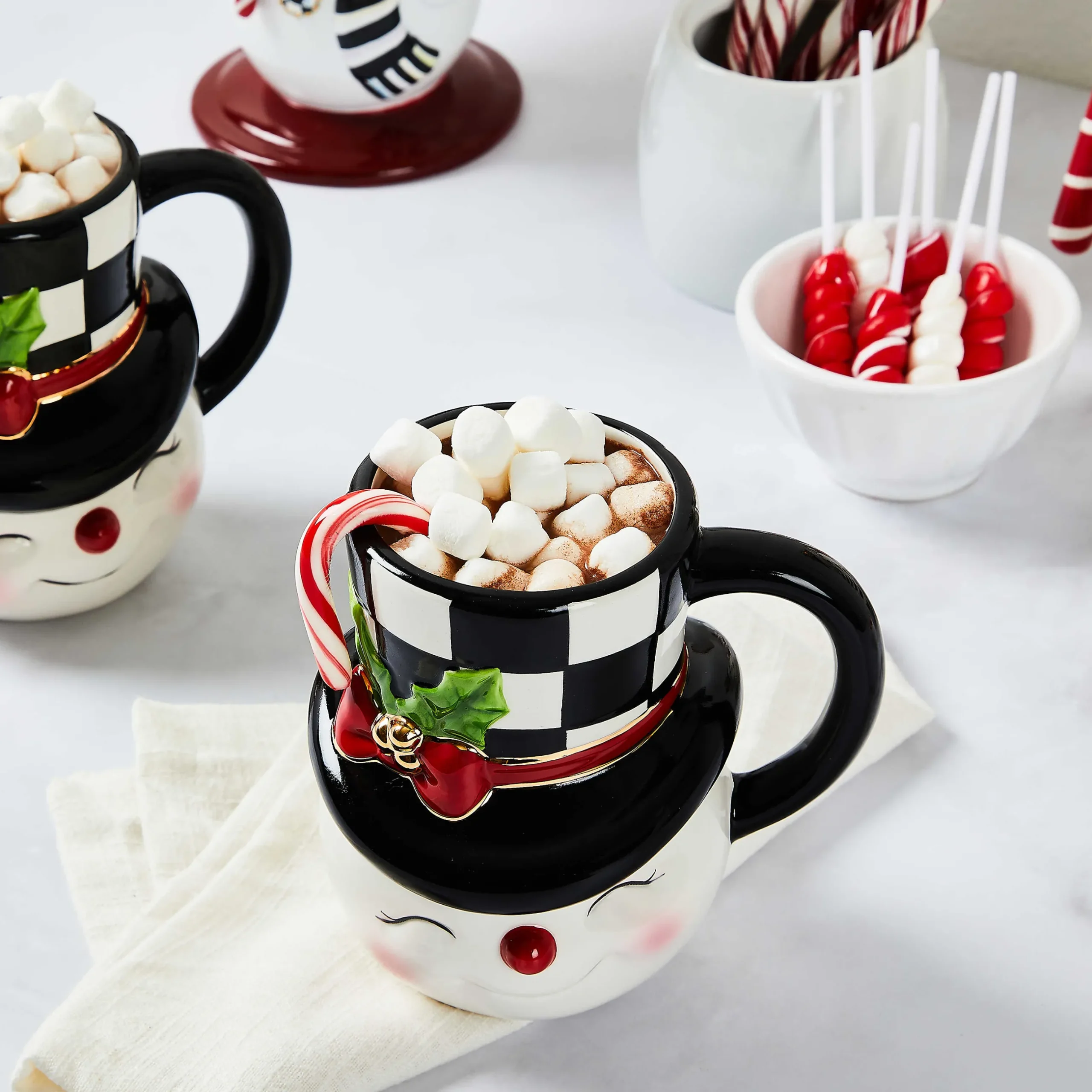 Holiday|Drinkware|MacKenzie-Childs Nostalgia Snowman Mug