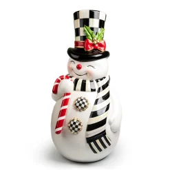 Holiday|Outdoor|MacKenzie-Childs Nostalgia Snowman Trophy Figure