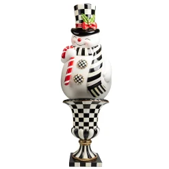 Holiday|Outdoor|MacKenzie-Childs Nostalgia Snowman Trophy Figure