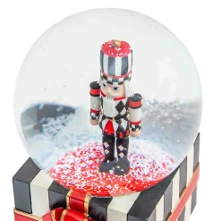 Holiday|Room Accents|MacKenzie-Childs Nutcracker Gift Snow Globe