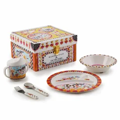 Kitchen & Dining Sets|Dinnerware & Flatware|MacKenzie-Childs On the Farm Toddler's Dinnerware Set