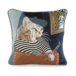 Pillows, Throws, & Cushions|MacKenzie-Childs Pablo Picatsso Throw Pillow