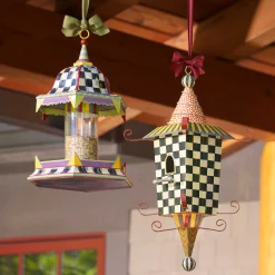 Spring|Outdoor|MacKenzie-Childs Pagoda Birdhouse