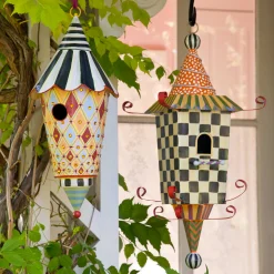 Spring|Outdoor|MacKenzie-Childs Pagoda Birdhouse