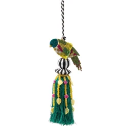 Spring|Finishing Touches|MacKenzie-Childs Parakeet Beaded Tassel