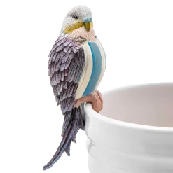 Spring|Greenery & Florals|MacKenzie-Childs Parakeet Pot Climber - Blue