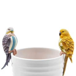 Spring|Greenery & Florals|MacKenzie-Childs Parakeet Pot Climber - Blue