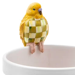 Spring|Greenery & Florals|MacKenzie-Childs Parakeet Pot Climber - Chartreuse