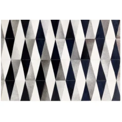 Rugs|MacKenzie-Childs Parallelogram Hair On Hide 5' x 8' Rug
