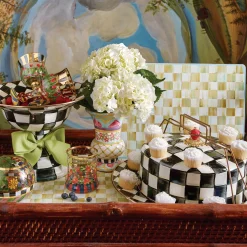 Table Accessories|Kitchen & Table Linens|MacKenzie-Childs Parchment Check Cork Back Placemats, Set of 4