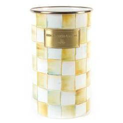 Kitchen Storage & Organization|MacKenzie-Childs Parchment Check Utensil Holder