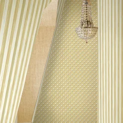 Finishing Touches|Room Accents|MacKenzie-Childs Parchment Stripe Wallpaper