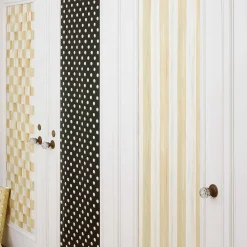 Finishing Touches|Room Accents|MacKenzie-Childs Parchment Stripe Wallpaper