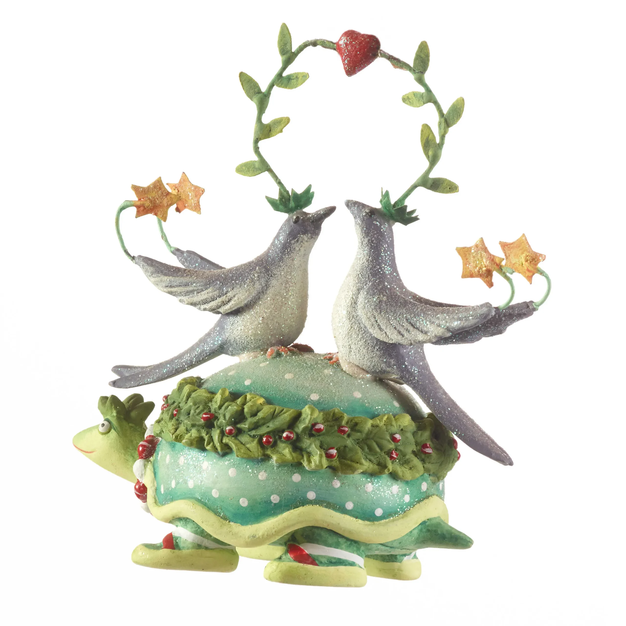 Holiday|MacKenzie-Childs Patience Brewster 12 Days 2 Turtle Doves Ornament
